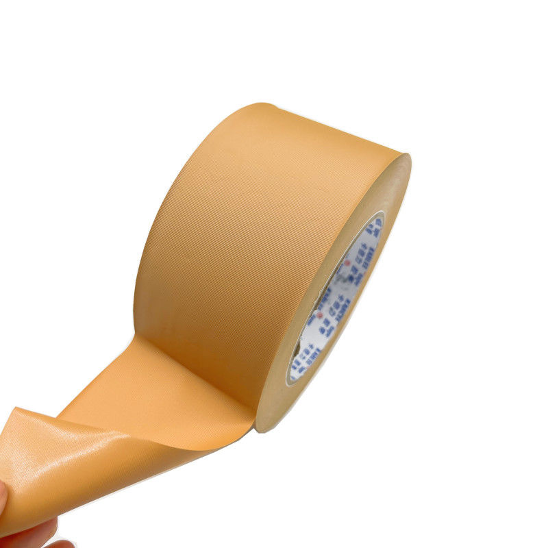 60cm πλάτος Εύκολο δάκρυ PVC συσκευαστική ταινία αυτοκόλλητο καφέ χρώμα