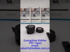 0.13mm πάχος χρώματα μόνωση ταινία PVC 20M 25M μήκος για αυτοκινητοβιομηχανία σύρμα σχοινί