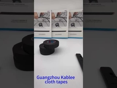 Μείωση του θορύβου Τεκέτα από ύφασμα για αυτοκίνητα T03 Μαύρο 19mm πλάτος 25M μήκος